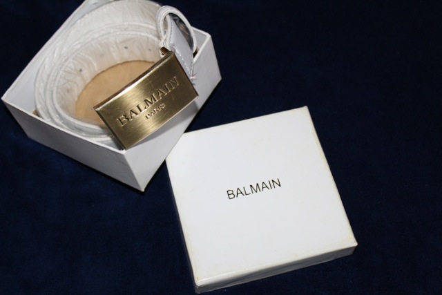 BALMAIN DESIGNER BELT